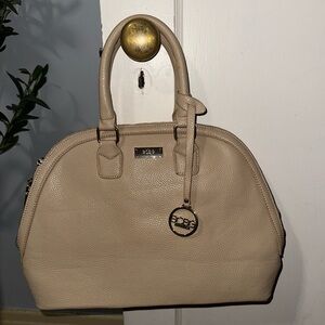 BCBG Tan Satchel Bag